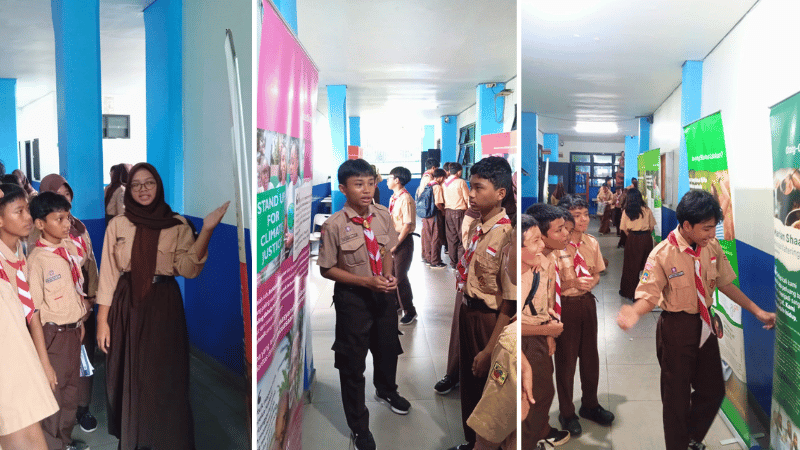 Foto Kegiatan Pameran Benih-Benih Harapan dan Tindakan di SMP Negeri 269